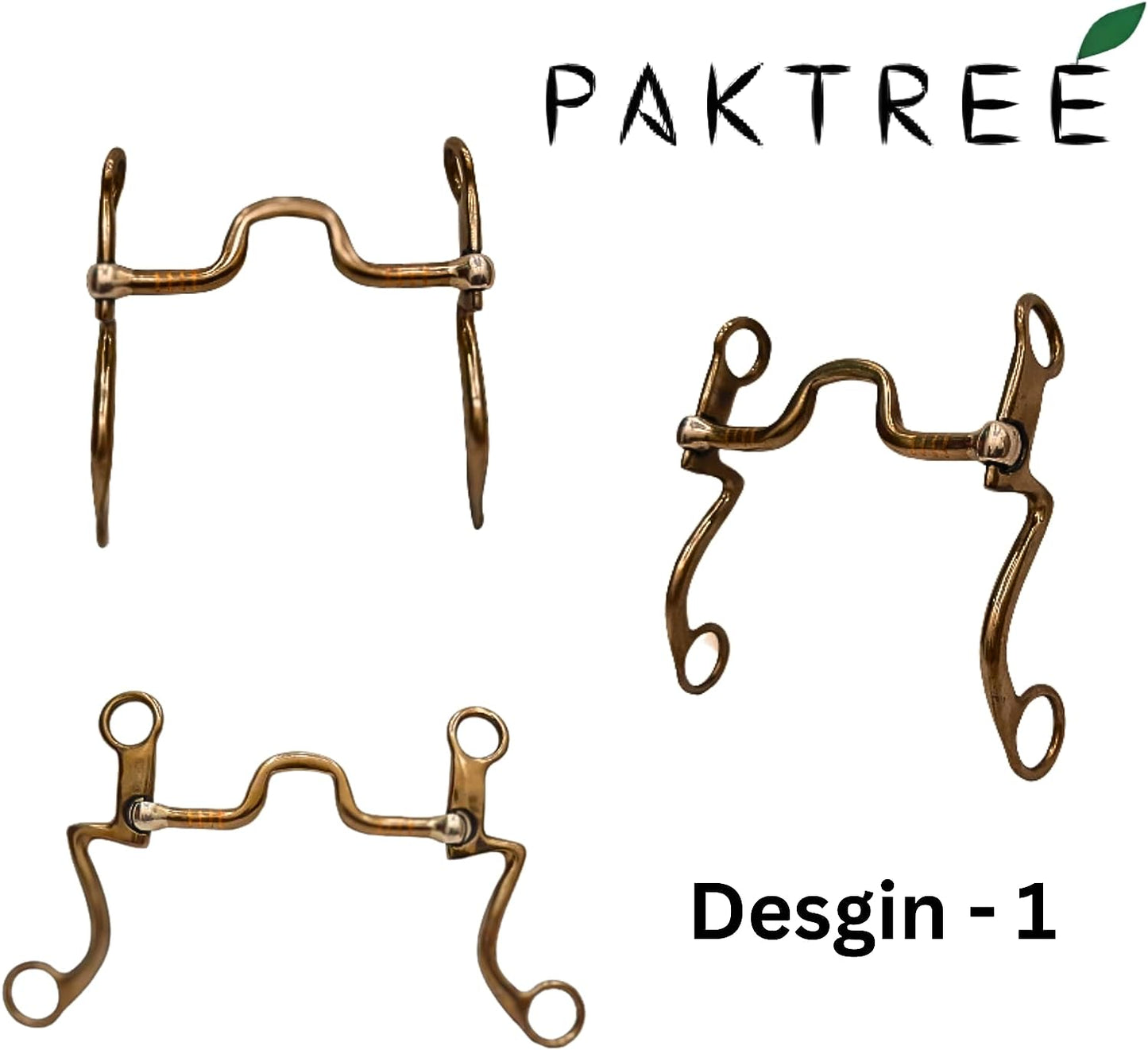 Pak Tree Western Style Horse Bit | Cow Boy Style Shank Bit