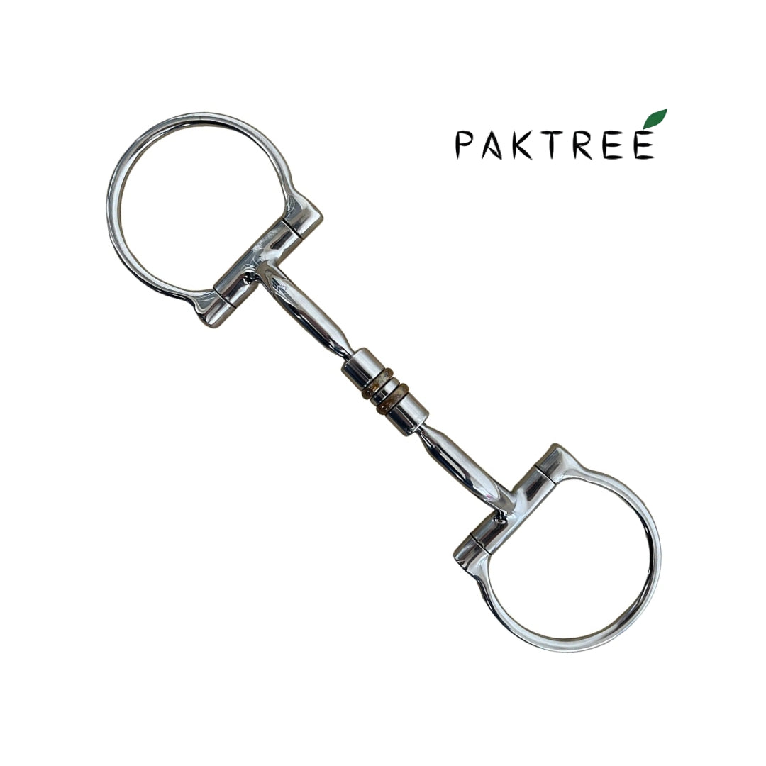 D-Ring Copper Wire Snaffle Stainless Steel Horse Bit
