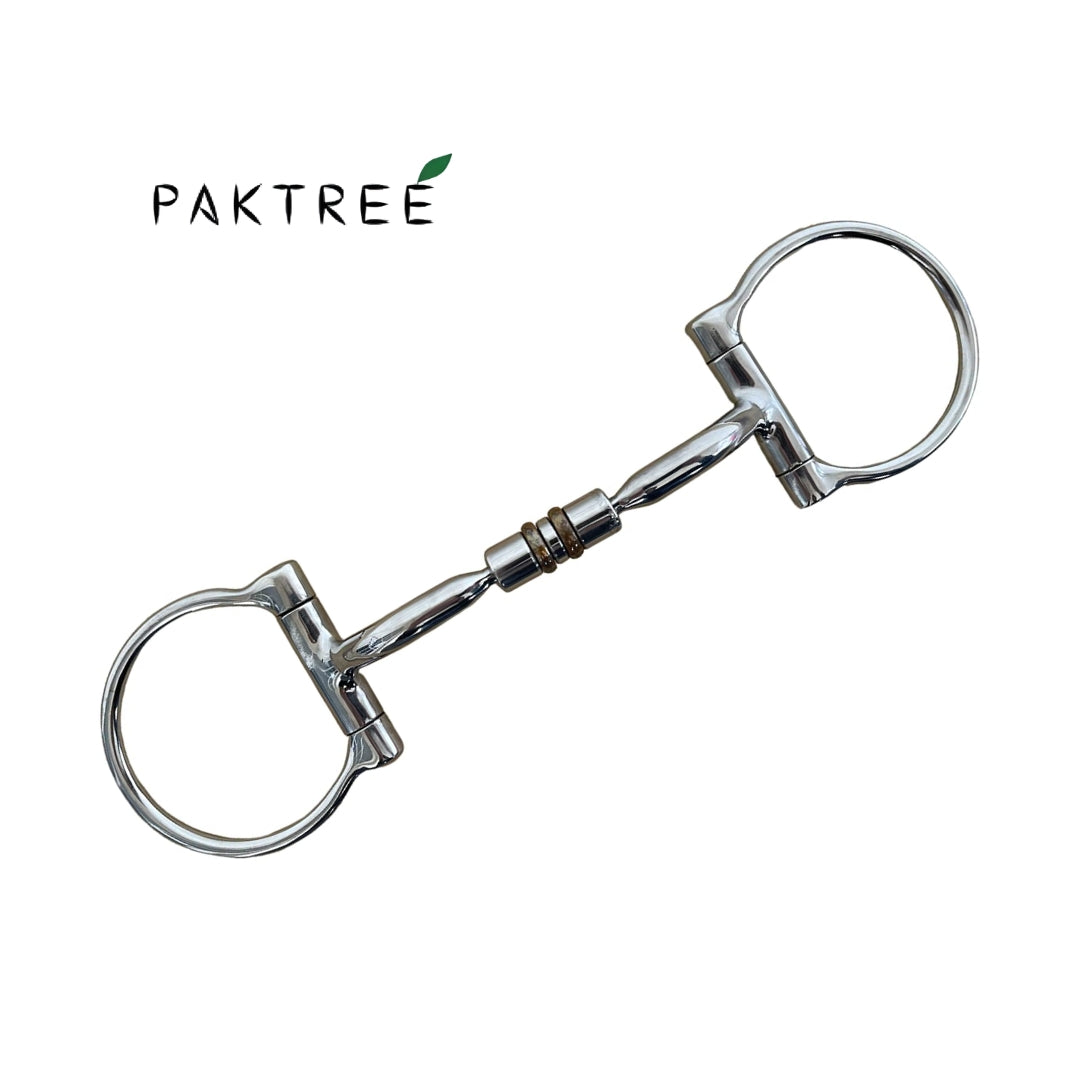 D-Ring Copper Wire Snaffle Stainless Steel Horse Bit