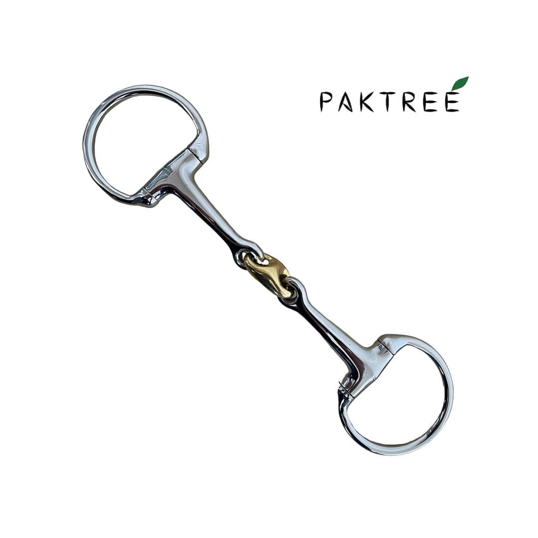 Egg Butt Copper Mouth Piece Stainless Steel English Horse Bit