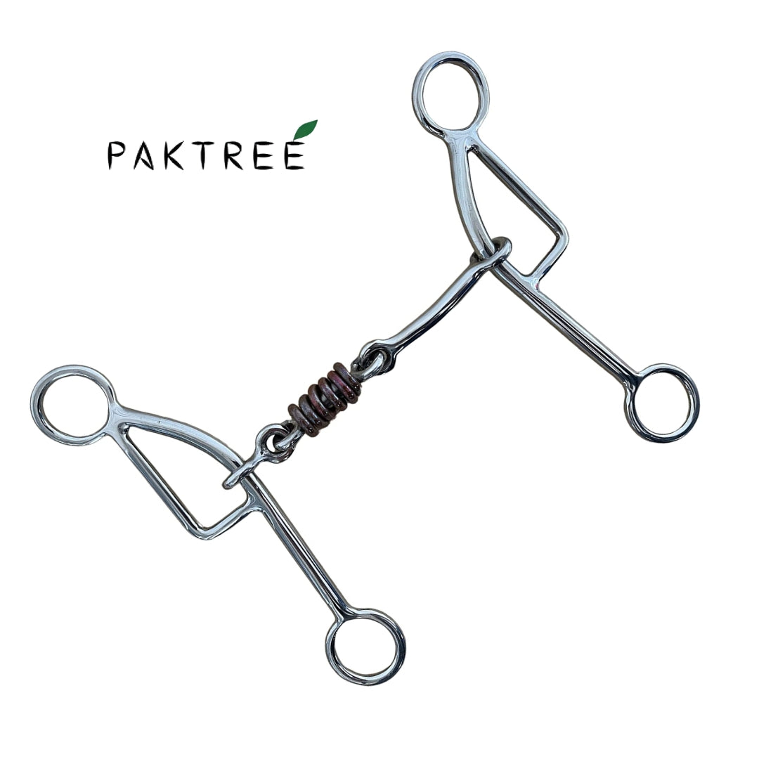 Western Style Dog Bone Mouth Piece Stainless Steel Horse Bit