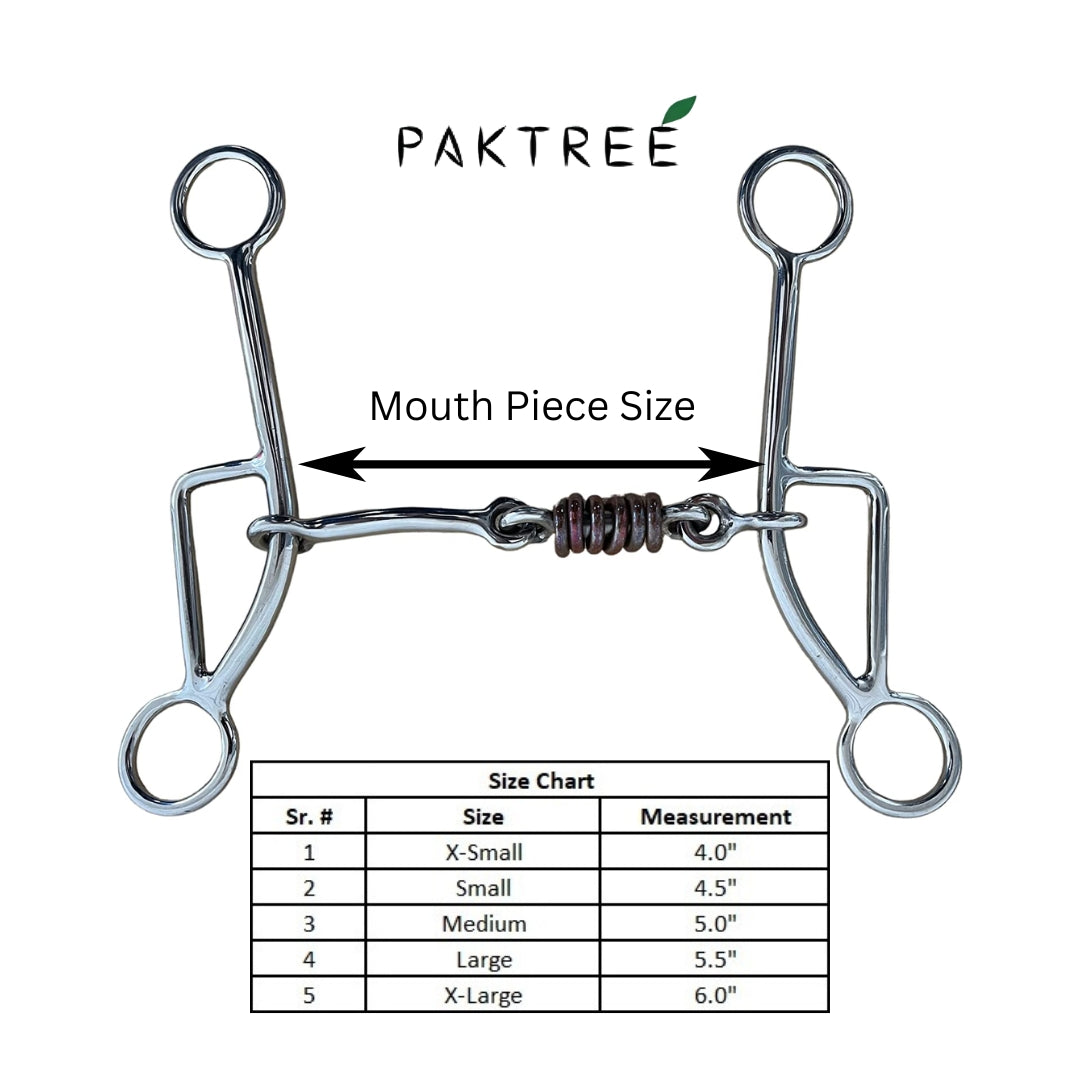 Western Style Dog Bone Mouth Piece Stainless Steel Horse Bit
