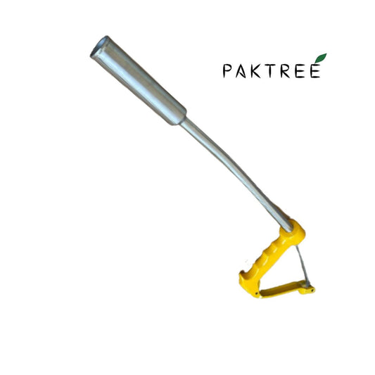 Pak Tree Balling Applicator Curved or Bolus Gun, Yellow Color Coated Grip Handle